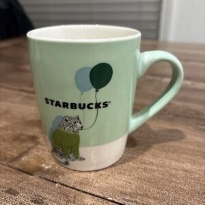 Starbucks Cheetah With Balloons 10oz coffee mug 2020